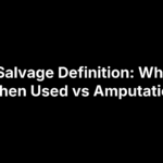 Limb Salvage Definition: What It Is When Used vs Amputation