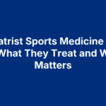 Podiatrist Sports Medicine Near Me: What They Treat and Why It Matters